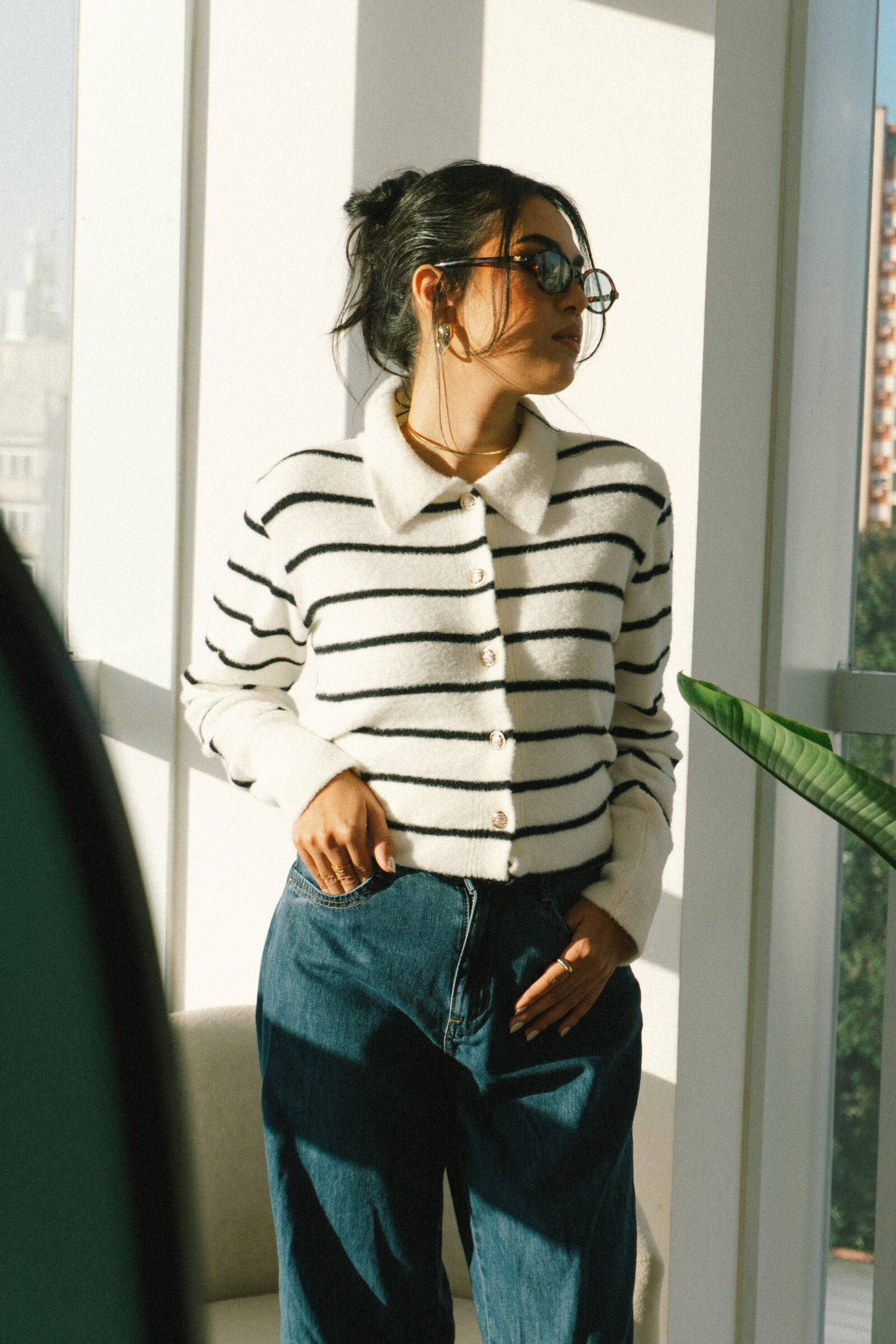 Ensaio de moda no Studio Moss
